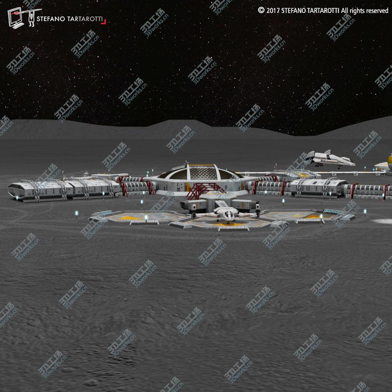 images/goods_img/2021040232/Moon or Mars Base 3D model/5.jpg